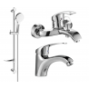 Mexen Fabia DF05 bathtub set, Chrome - 746503DF05-00