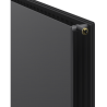 Mexen CVHF20 Hygiene Flat Panel Heater 500 x 1300 mm, Bottom Connection, 1121 W, Anthracite - W620HF-050-130-66