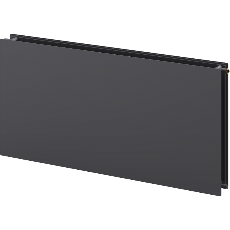 Mexen CVHF20 Hygiene Flat Panel Heater 500 x 1300 mm, Bottom Connection, 1121 W, Anthracite - W620HF-050-130-66