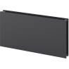 Mexen CVHF20 Hygiene Flat Panel Heater 500 x 1300 mm, Bottom Connection, 1121 W, Anthracite - W620HF-050-130-66