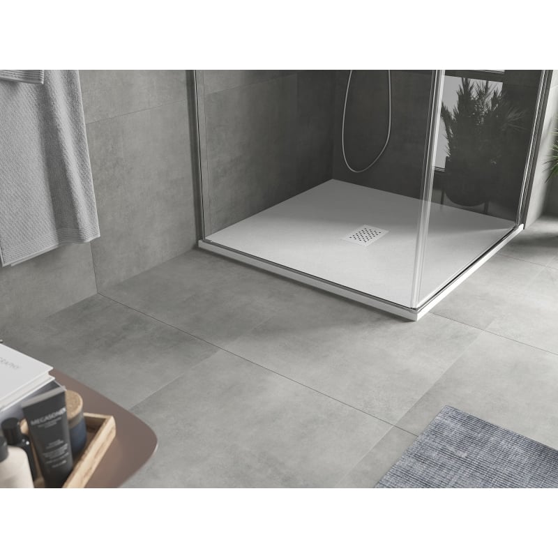 Mexen Hugo SMC square shower tray 100 x 100 cm, white, white cover - 42101010-W