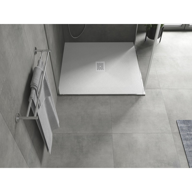 Mexen Hugo SMC square shower tray 100 x 100 cm, white, white cover - 42101010-W