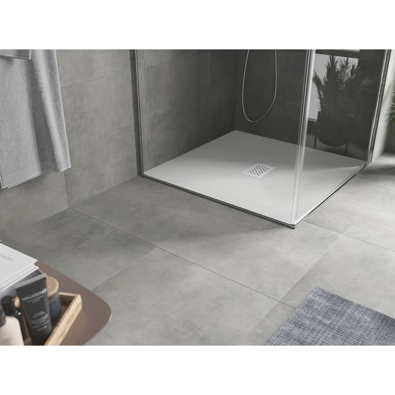 Mexen Hugo SMC square shower tray 100 x 100 cm, white, white cover - 42101010-W