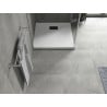 Mexen Hugo SMC Square Shower Tray 70 x 70 cm, White, Black Cover - 42107070-B