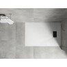 Mexen Hugo rectangular SMC shower tray 100 x 80 cm, white, black cover - 42108010-B