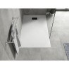 Mexen Hugo rectangular SMC shower tray 140 x 80 cm, white, black cover - 42108014-B