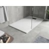 Mexen Hugo rectangular shower tray SMC 140 x 80 cm, white, black cover - 42108014-B