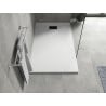 Mexen Hugo rectangular shower tray SMC 140 x 80 cm, white, black cover - 42108014-B