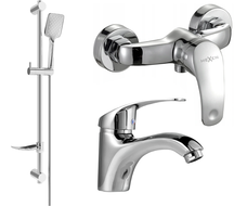 Mexen Fabia DF62 shower set, Chrome - 746504DF62-00