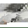 Mexen Hugo Rectangular Shower Tray SMC 180 x 80 cm, White, Black Cover - 42108018-B