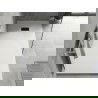 Mexen Hugo Rectangular Shower Tray SMC 180 x 80 cm, White, Black Cover - 42108018-B