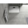 Mexen Hugo SMC Square Shower Tray 90 x 90 cm, White, Black Cover - 42109090-B