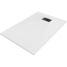 Mexen Hugo rectangular SMC shower tray 100 x 90 cm, white, black cover - 42109010-B