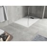 Mexen Hugo rectangular SMC shower tray 130 x 90 cm, white, black cover - 42109013-B