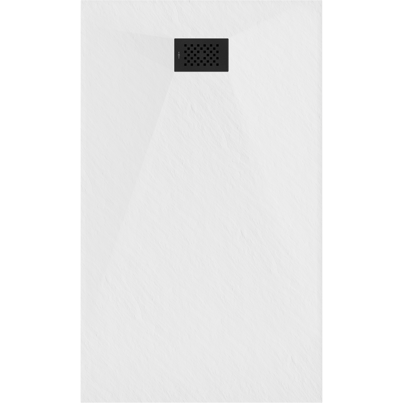 Mexen Hugo rectangular shower tray SMC 150 x 90 cm, white, black cover - 42109015-B