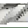 Mexen Hugo rectangular shower tray SMC 180 x 90 cm, white, black cover - 42109018-B