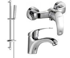 Mexen Fabia DB72 shower set, Chrome - 746504DB72-00