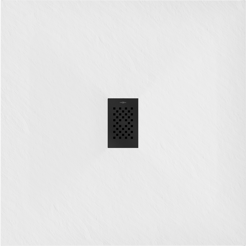 Mexen Hugo SMC square shower tray 100 x 100 cm, white, black cover - 42101010-B
