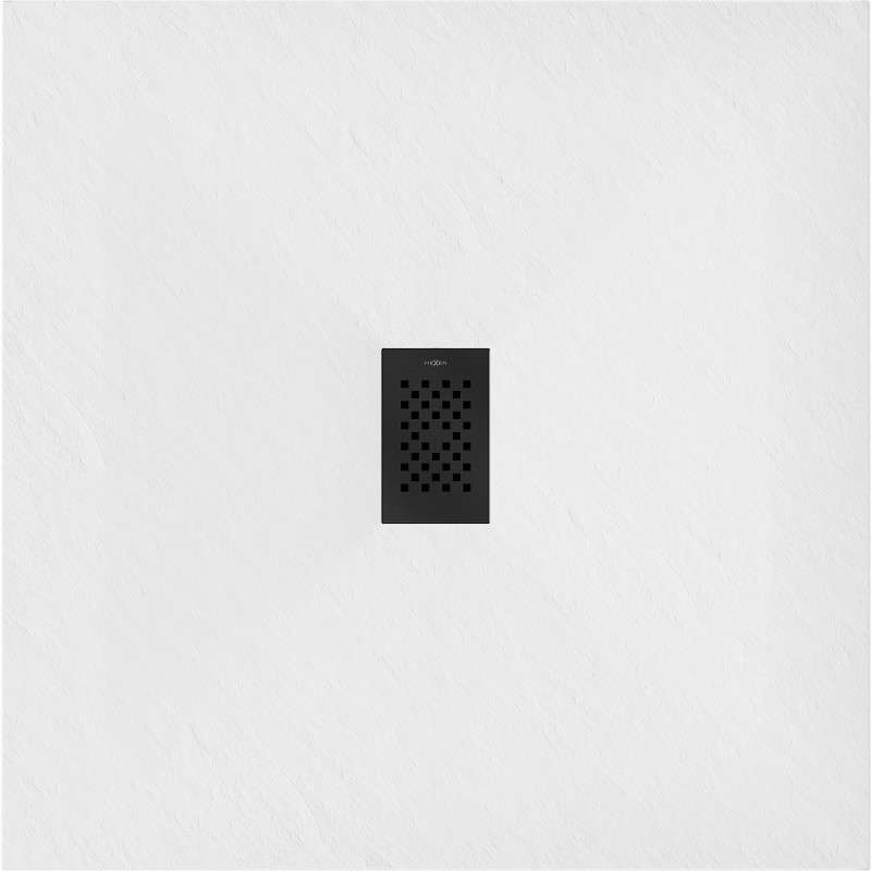 Mexen Hugo Square Shower Tray SMC 100 x 100 cm, White, Black Cover - 42101010-B