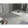 Mexen Hugo SMC square shower tray 100 x 100 cm, white, black cover - 42101010-B