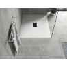 Mexen Hugo Rectangular SMC Shower Tray 110 x 100 cm, White, Black Cover - 42101011-B