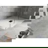 Mexen Hugo rectangular shower tray SMC 130 x 100 cm, white, black cover - 42101013-B