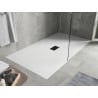 Mexen Hugo rectangular SMC shower tray 170 x 100 cm, white, black cover - 42101017-B
