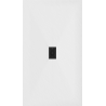 Mexen Hugo rectangular SMC shower tray 180 x 100 cm, white, black cover - 42101018-B