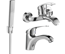 Mexen Fabia R72 bath set, chrome - 746503R72-00