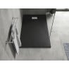 Mexen Hugo SMC Rectangular Shower Tray 150 x 70 cm, Black, Inox Cover - 42707015-X