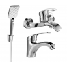 Mexen Fabia R62 bath set, chrome - 746503R62-00