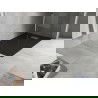 Mexen Hugo Rectangular Shower Tray SMC 130 x 90 cm, Black, Inox Cover - 42709013-X