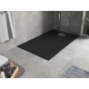 Mexen Hugo SMC Rectangular Shower Tray 160 x 90 cm, Black, Inox Cover - 42709016-X