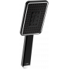 Mexen R-54 1-function shower handle, Black/Chrome - 79554-71