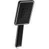 Mexen R-54 1-function shower head, black/chrome - 79554-71