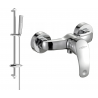 Mexen Fabia DB72 shower mixer with shower set, chrome - 74654DB72-00