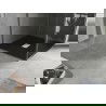 Mexen Hugo Square Shower Tray SMC 100 x 100 cm, Black, Inox Cover - 42701010-X
