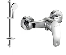 Mexen Fabia DB05 shower faucet with shower set, chrome - 74654DB05-00