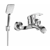 Mexen Fabia R62 bathtub faucet with shower set, chrome - 74653R62-00