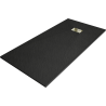 Mexen Hugo SMC rectangular shower tray 170 x 80 cm, black, gold cover - 42708017-G