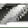 Mexen Hugo rectangular shower tray SMC 180 x 90 cm, black, gold cover - 42709018-G