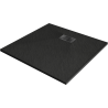Mexen Hugo Square Shower Tray SMC 80 x 80 cm, Black, Black Cover - 42708080-B