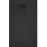 Mexen Hugo rectangular SMC shower tray 160 x 70 cm, black, black cover - 42707016-B