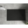 Mexen Hugo rectangular SMC shower tray 140 x 80 cm, black, black cover - 42708014-B