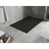 Mexen Hugo rectangular SMC shower tray 160 x 80 cm, black, black cover - 42708016-B