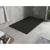 Mexen Hugo rectangular shower tray SMC 140 x 80 cm, black, black cover - 42708014-B