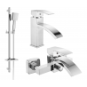 Mexen Libra DQ45 bathtub set, Chrome - 745103DQ45-00