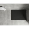 Mexen Hugo rectangular SMC shower tray 120 x 90 cm, black, black cover - 42709012-B