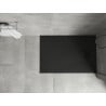 Mexen Hugo Rectangular Shower Tray SMC 130 x 90 cm, Black, Black Cover - 42709013-B