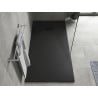 Mexen Hugo rectangular SMC shower tray 170 x 90 cm, black, black cover - 42709017-B